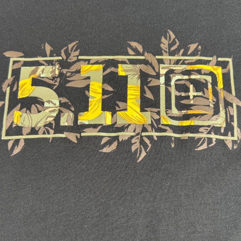 5.11 Tactical Women's XL‎ Long Sleeve Graphic Tee Black - Picture 2 of 8